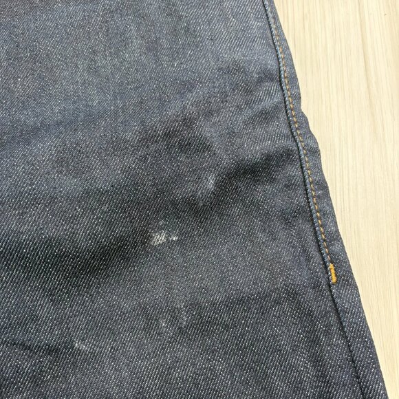 Thom Sweeney Mens Blue Candiani Denim Stretch Straight Leg Jeans Size 31/32 - Picture 6 of 12